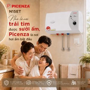 Bình nước nóng kiểu ngang N15ET - ảnh 4