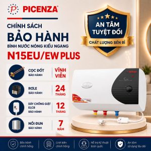 Bình nước nóng kiểu ngang N15EU/EW Plus - ảnh 3