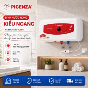 Bình nước nóng kiểu ngang N20EU (20L) - ảnh 1