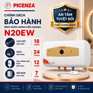 Bình nước nóng kiểu ngang N20EW - ảnh 3