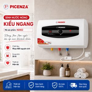 Bình nước nóng kiểu ngang N20EZ - ảnh 1