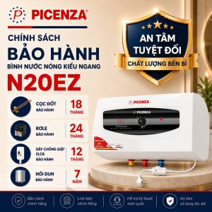 Bình nước nóng kiểu ngang N20EZ - ảnh 3
