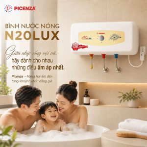 Bình nước nóng kiểu ngang N20LUX - ảnh 4