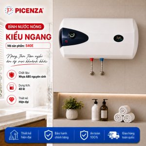 Bình nước nóng kiểu ngang S40E - ảnh 1