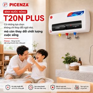 Bình nước nóng kiểu ngang T20N plus - ảnh 4
