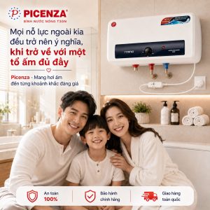 Bình nước nóng kiểu ngang T30N - ảnh 4