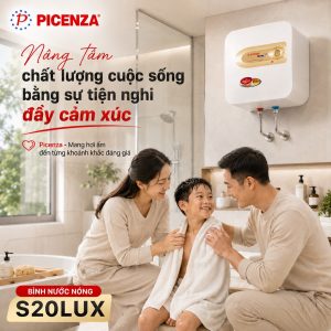 Bình nước nóng kiểu vuông S20LUX - ảnh 4