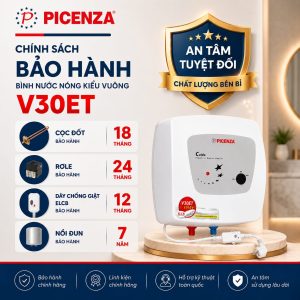 Bình nước nóng kiểu vuông V30ET - ảnh 3