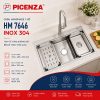 Chậu Handmade 1 hố HM 7646 - ảnh 1