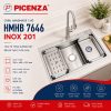 Chậu Handmade 1 hố HMHB 7646 - ảnh 1