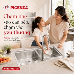 Chậu Handmade 2 hố cân HMHB 8848 – 616 - ảnh 4